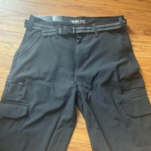 Black Cargo Pants for Men